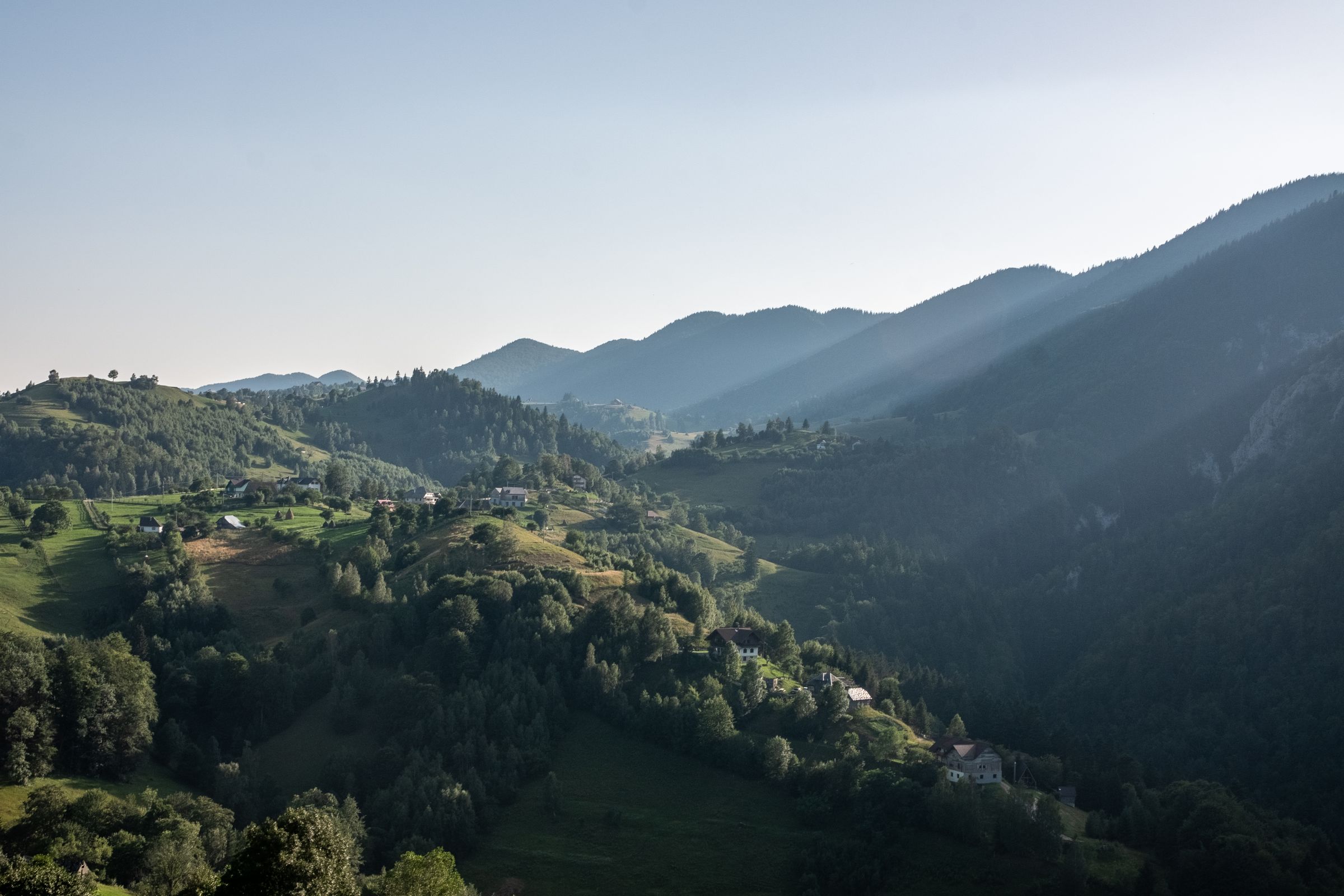 The Carpathian uplands — a settlement on its own terrain, of the place the relationship spans